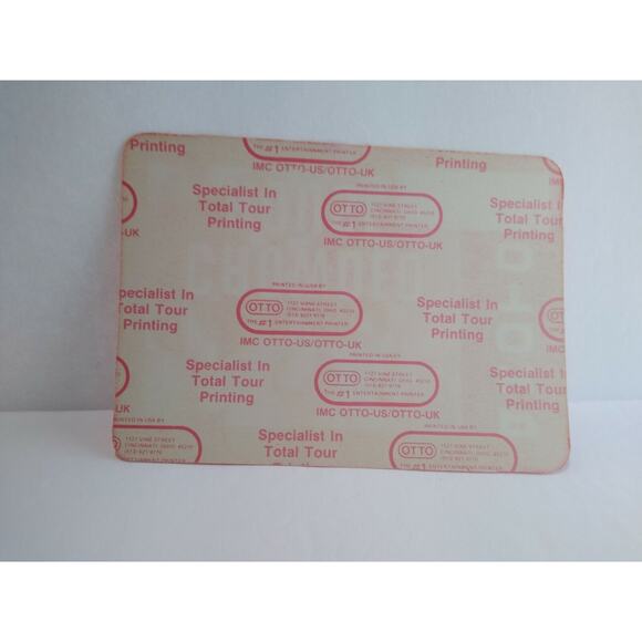 Crowded House 1986 Vintage Backstage Pass Original New Wave Pop Music Split Enz - Picture 3 of 4